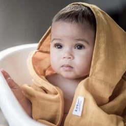 KipKep Blenker Hydrofiele Badcape - Maat 100x70cm - Little Bees Geel -Winkel voor babyproducten 1200x1200 791