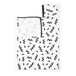KipKep Blenker Hydrofiele Badcape - Maat 100x70cm - Memphis White -Winkel voor babyproducten 1200x1200 805