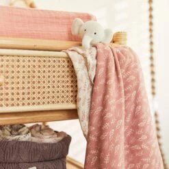 Jollein Badcape Meadow 75x75cm - Rosewood -Winkel voor babyproducten 1200x1200 814
