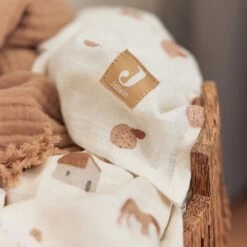 Jollein Hydrofiele Doek Large 115x115cm Farm- 2 Stuks -Winkel voor babyproducten 1200x1200 816