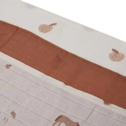 Jollein Hydrofiele Doek Small 70x70cm Farm - 3 Stuks -Winkel voor babyproducten 1200x1200 865