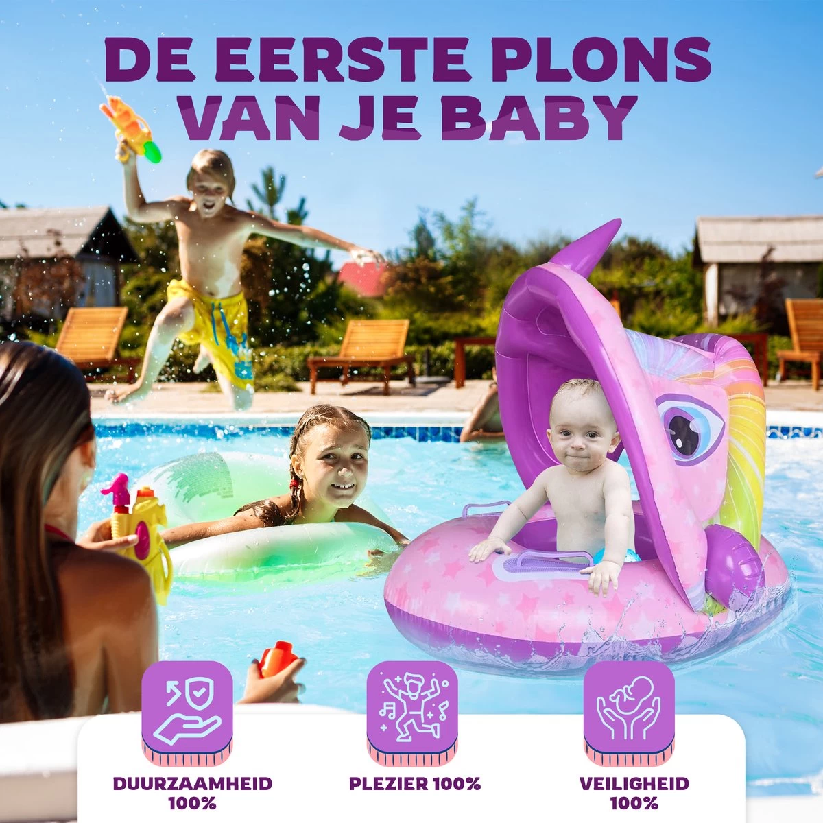 Eenhoorn - Kinderzwembad – Peuter Zwembad – Baby zwembadje – Baby zwembad met zonnescherm – Opblaasbaar – Vanaf 1 Jaar Eenhoorn - Kinderzwembad – Peuter Zwembad – Baby Zwembadje – Baby Zwembad Met Zonnescherm – Opblaasbaar – Vanaf 1 Jaar -Winkel voor babyproducten 1200x1200 931