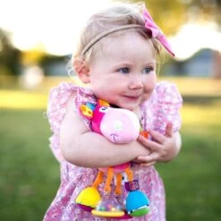 Playgro Clip Clop Rammelaar - Roze - Activiteitenspeeltje - Kraamkado -Winkel voor babyproducten 1200x1200 971