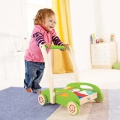 Hape Loopwagen Blokkenkar - Speelgoed 1 Jaar -Winkel voor babyproducten 1200x1200 995