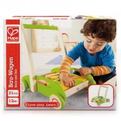 Hape Loopwagen Blokkenkar - Speelgoed 1 Jaar -Winkel voor babyproducten 1200x1200 997