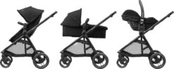 Maxi-Cosi Zelia³ Kinderwagen - Essential Black (zwart Frame + Zwart Leer) -Winkel voor babyproducten 1200x483 4