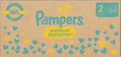 Pampers® Pampers Premium Protection - Maat 2 (4kg - 8kg) - 240 Luiers - Maandbox -Winkel voor babyproducten 1200x563