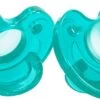 MijnNami Soother Speen - 2 Stuks - Turquoise - Nicu - 100% Voedselgraad Siliconen - Newborn Fopseen - 0-6 Maanden - Soothie Alternatief