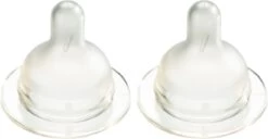 Difrax Flessenspeen Wide Voor Brede Babyflessen - Maat Small - 2 Stuks