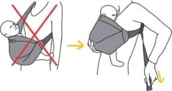 Minimonkey Mini Sling Draagzak - Zwart -Winkel voor babyproducten 1200x638 2