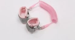 Merkloos Polstuigje - Kindertuigje - Looplijn - Tuigje Voor Kinderen - Roze - Anti-loss