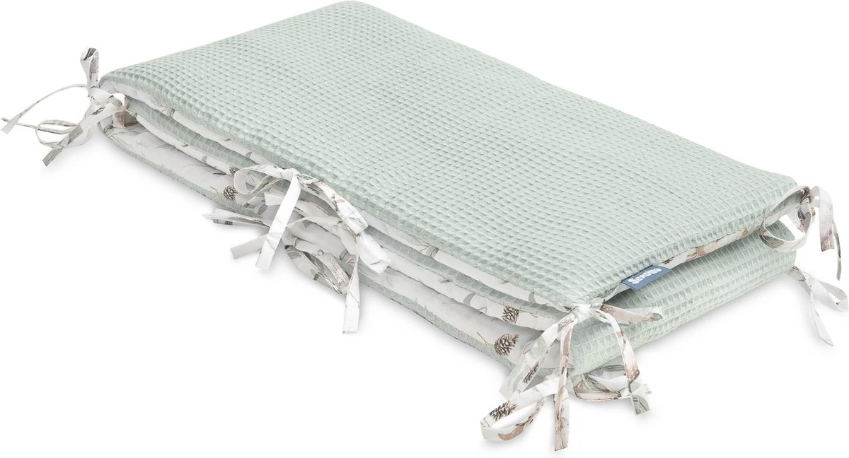 Sensillo Baby Bedbumper - Bedomrander - Anti stootrand Ledikant - Bed Zijbeschermers - 180x30cm - Wafel Mint Hertjes Sensillo Baby Bedbumper - Bedomrander - Anti Stootrand Ledikant - Bed Zijbeschermers - 180x30cm - Wafel Mint Hertjes -Winkel voor babyproducten 1200x648 1