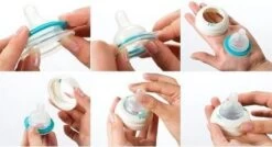 Difrax 1-2-3 Wide Flessenring Met Flessenspeen Voor Brede Babyflessen -Winkel voor babyproducten 1200x651