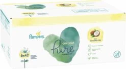 Pampers® Pampers Billendoekjes Harmonie Coconut Navulpak 9x42 = 378 Doekjes -Winkel voor babyproducten 1200x661