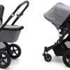 Bugaboo Cameleon 3 Plus Kinderwagen Met Stoel En Wieg - Zwart / Gemȇleerd Grijs -Winkel voor babyproducten 1200x670 2