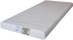 Ledikant-Baby-Matras 60x120 X12 Cm-SG25-Anti-allergische Wasbare Hoes Met Rits.