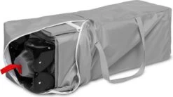 Caretero - Reisbedje Met Nachtkastje Esti Grijs -Winkel voor babyproducten 1200x671 5