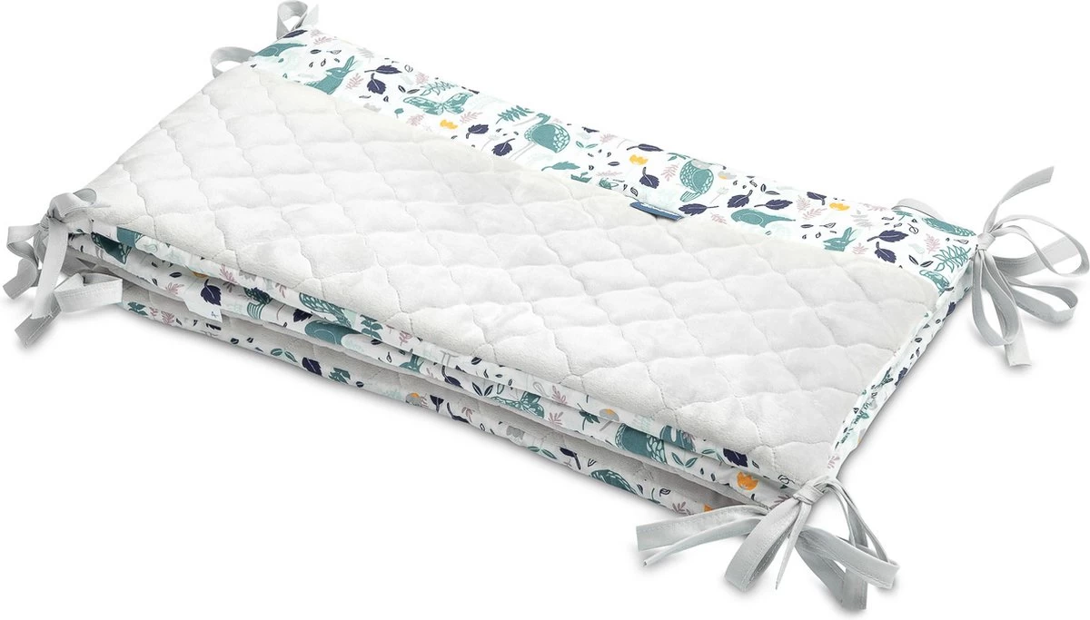 Sensillo Baby Bedbumper - Bedomrander - Anti stootrand Ledikant - Bed Zijbeschermers - 180x30cm - Grijs Diertjes Sensillo Baby Bedbumper - Bedomrander - Anti Stootrand Ledikant - Bed Zijbeschermers - 180x30cm - Grijs Diertjes -Winkel voor babyproducten 1200x683 2