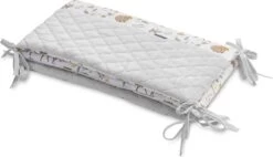 Sensillo Baby Bedbumper - Bedomrander - Anti Stootrand Ledikant - Bed Zijbeschermers - 180x30cm - Grijs Bosdiertjes -Winkel voor babyproducten 1200x692 4