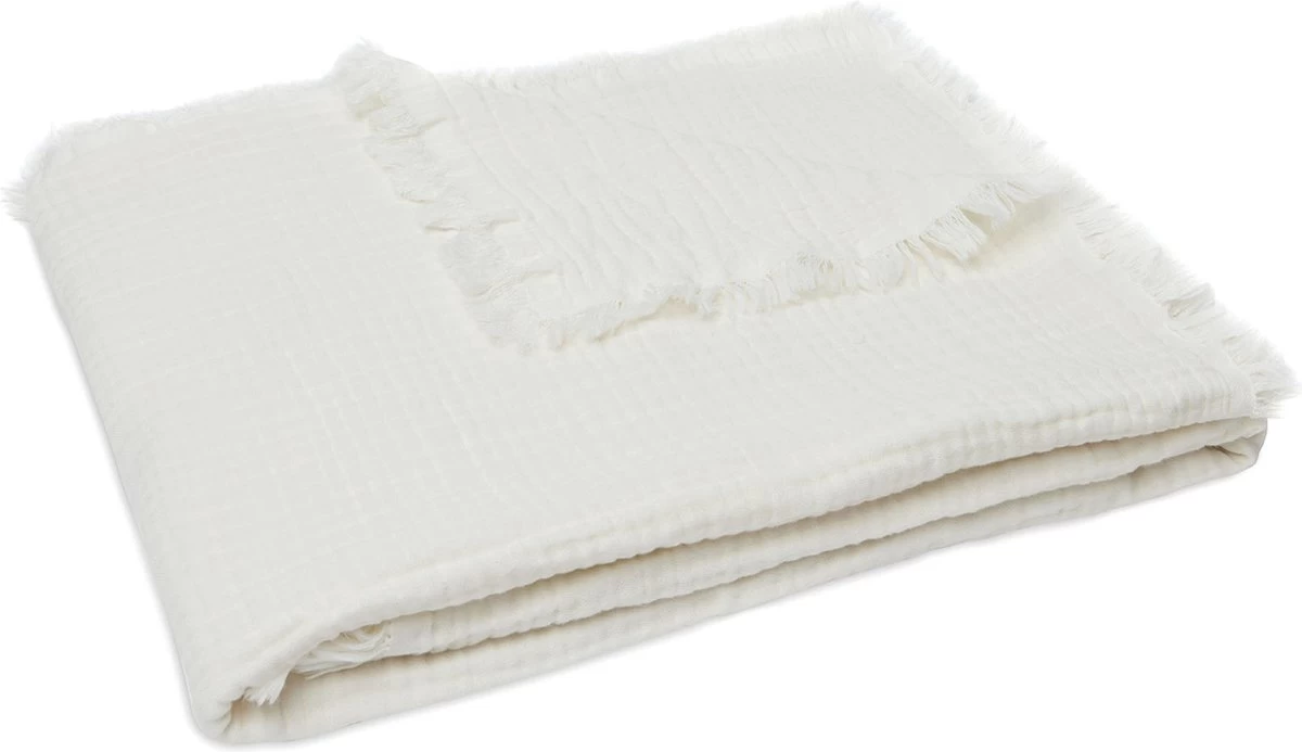 Jollein Baby Deken Ledikant 120x120cm Muslin Fringe - Ivory Jollein Baby Deken Ledikant 120x120cm Muslin Fringe - Ivory -Winkel voor babyproducten 1200x693 4