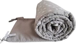 Quilola Bedbumper Stars Grey - Bed Zijbeschermers - Anti Stootrand - Bedomrander 180x30 Cm -Winkel voor babyproducten 1200x698 4