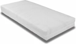 Ledikant Matras 60x120 X10 Cm Koudschuim Hybrid Matras Met Anti-allergische Wasbare Hoes / Tijk Met Rits