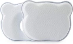 MINIIYOU® Orthopedisch Baby Hoofdkussen + Kussensloop - Blauw - Plat Hoofd - 100% KATOEN -Winkel voor babyproducten 1200x735 8