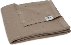 Jollein Baby Deken Wieg 75x100cm Pointelle - Biscuit -Winkel voor babyproducten 1200x757 2