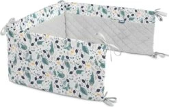 Sensillo Baby Bedbumper - Bedomrander - Anti Stootrand Ledikant - Bed Zijbeschermers - 180x30cm - Grijs Diertjes 5 Sensillo Baby Bedbumper - Bedomrander - Anti Stootrand Ledikant - Bed Zijbeschermers - 180x30cm - Grijs Diertjes -Winkel voor babyproducten 1200x765 4