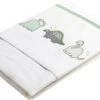 Briljant Baby Laken Met Bies Voor Ledikant 100 X 150 - Dino - Groen -Winkel voor babyproducten 1200x766 1