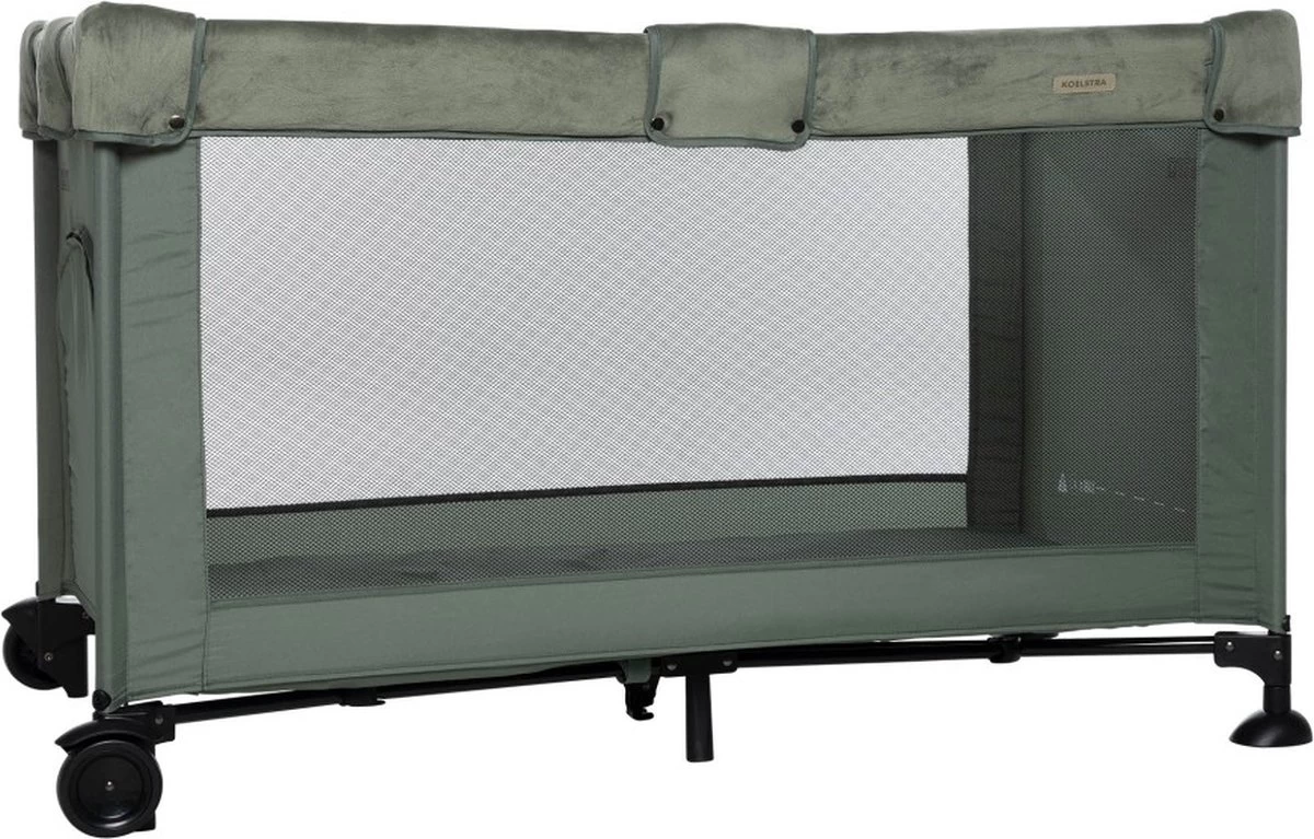 Koelstra Reisbed Travelsleeper LUX - 126x65 cm. - Moss Green Koelstra Reisbed Travelsleeper LUX - 126x65 Cm. - Moss Green -Winkel voor babyproducten 1200x767 3