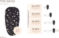 Puckababy Inbakerslaapzak Original Mini - 3-6 Maanden - Cotton - Eclipse Night -Winkel voor babyproducten 1200x777 13