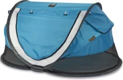 Deryan Peuter Luxe Campingbedje – Inclusief Zelfopblaasbare Matras - Blue -Winkel voor babyproducten 1200x781 1