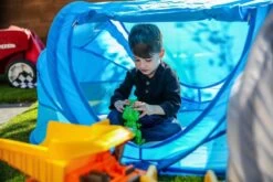 Deryan Peuter Luxe Campingbedje – Inclusief Zelfopblaasbare Matras - Blue -Winkel voor babyproducten 1200x800 268