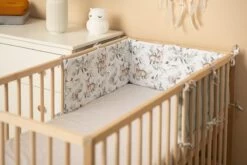 Sensillo Baby Bedbumper - Bedomrander - Anti Stootrand Ledikant - Bed Zijbeschermers - 180x30cm - Wafel Mint Hertjes 6 Sensillo Baby Bedbumper - Bedomrander - Anti Stootrand Ledikant - Bed Zijbeschermers - 180x30cm - Wafel Mint Hertjes -Winkel voor babyproducten 1200x800 412