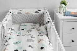 Sensillo Bedbumper - Bed Zijbeschermers - Anti Stootrand - Bedomrander [180x30 Cm] -Winkel voor babyproducten 1200x800 416