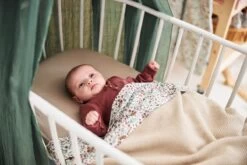 Jollein Baby Deken Ledikant 100x150cm Basic Knit - Nougat -Winkel voor babyproducten 1200x800 453