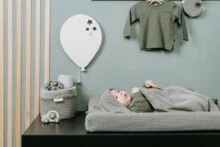 Baby's Only Gebreide Wikkeldeken - Omslagdoek Baby Sky - Teddy Voering - Urban Green - 75x75 Cm - Geschikt Voor Drie- En Vijfpuntsgordel -Winkel voor babyproducten 1200x800 498
