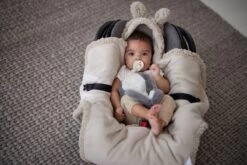 Jollein Wikkeldeken Bunny 100x105cm - Off-White -Winkel voor babyproducten 1200x800 523