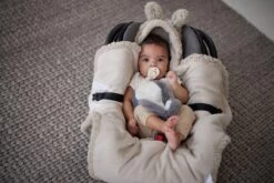 Jollein Wikkeldeken Bunny 100x105cm - Nougat 14 Jollein Wikkeldeken Bunny 100x105cm - Nougat -Winkel voor babyproducten 1200x800 528