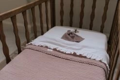 Koeka Baby Lakentje Ledikant Ruffle - Wit 110x140cm -Winkel voor babyproducten 1200x800 555