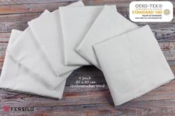 Flanellen Luiers- 6 PACK - Wit – FENSILO – Flanellen Doeken