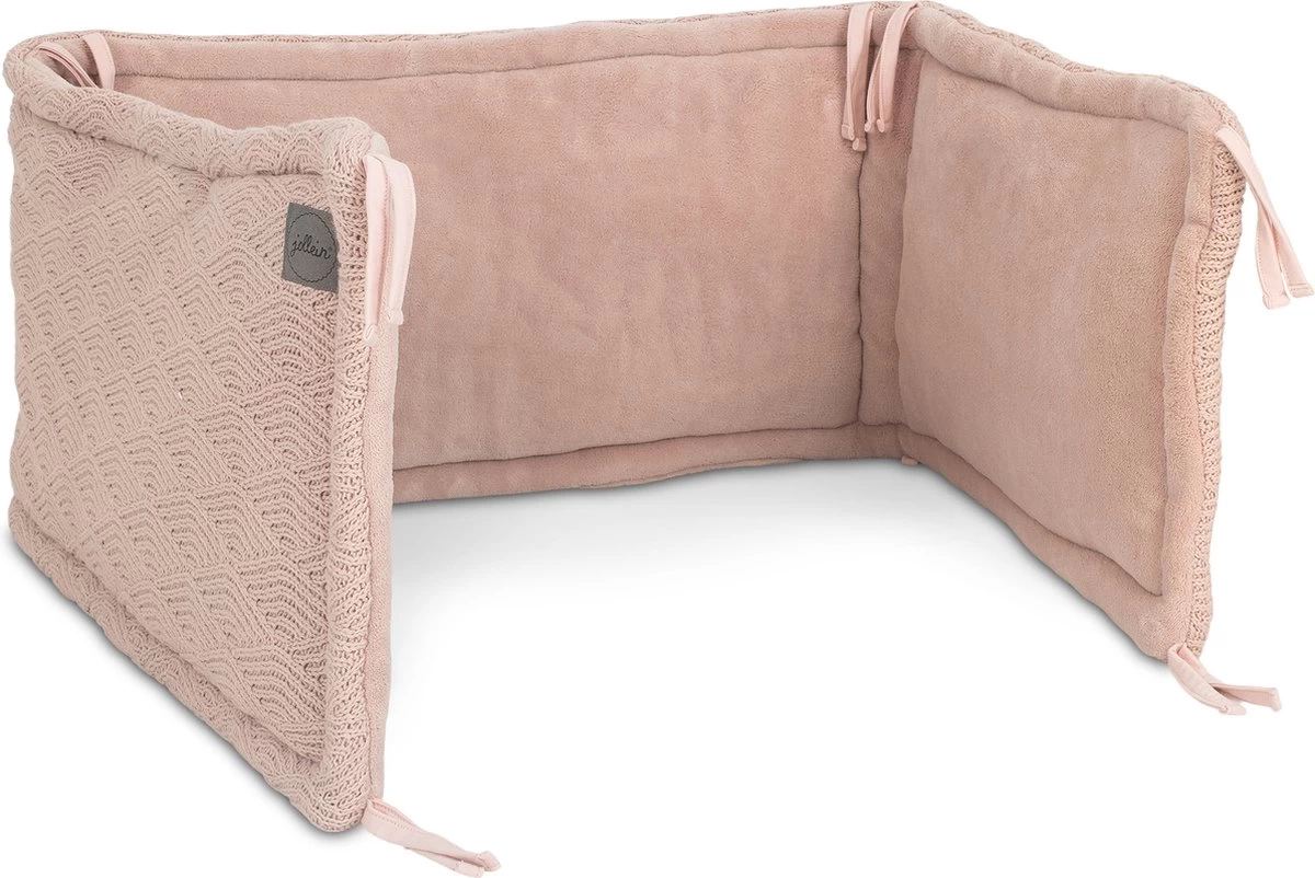Jollein Bedomrander River Knit 180x35cm - Pale Pink Jollein Bedomrander River Knit 180x35cm - Pale Pink -Winkel voor babyproducten 1200x802 7