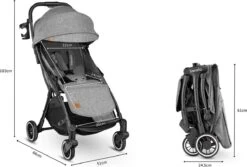 Lionelo Buggy Julie One - Kinderwagen Premium - Automatisch Opvouwen - Wandelwagen Tot 22 Kg - Comfortabele Zitje -Winkel voor babyproducten 1200x813 10