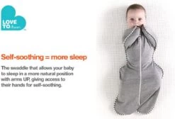 Love To Dream™ Babyslaapzak Swaddle Up™ - Inbakeren - Baby 3-6 Maanden - 6-8.5 Kg - All Season - Grijs -Winkel voor babyproducten 1200x814 5