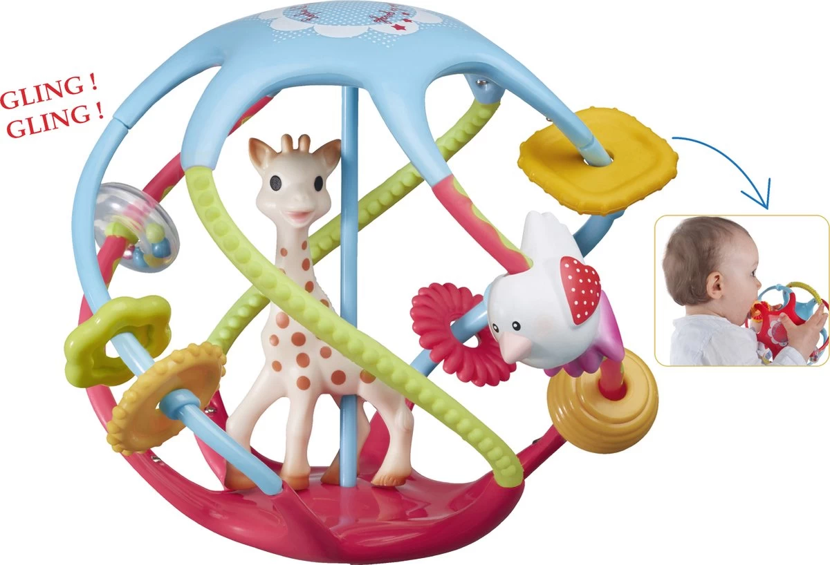 Sophie de giraf - Speelbal - Twistin ball Sophie De Giraf - Speelbal - Twistin Ball -Winkel voor babyproducten 1200x818 1