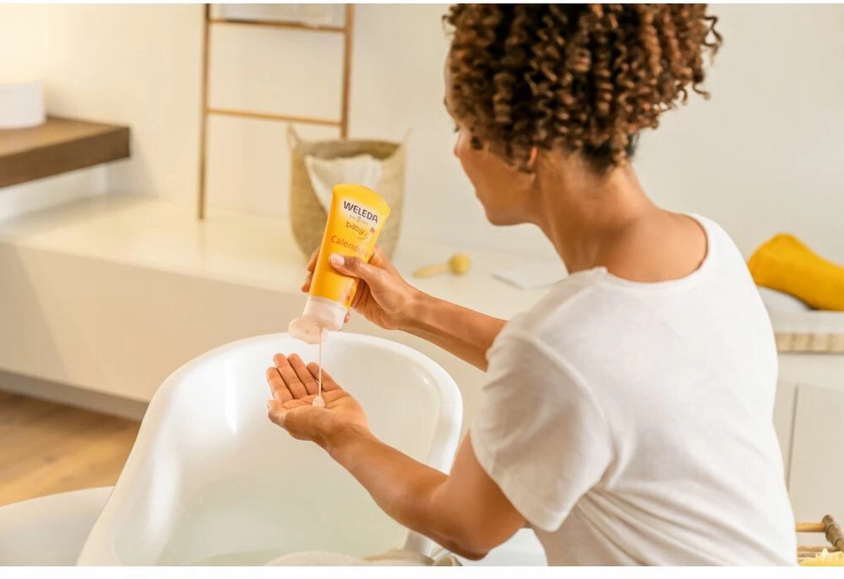 Weleda Calendula Babyshampoo & Douchecrème Weleda Calendula Babyshampoo & Douchecrème -Winkel voor babyproducten 1200x823 2