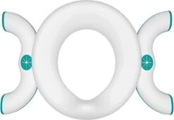 OXO Tot 2-in-1 Plaspotje En WC Verkleiner - Plaspotje Voor Onderweg - Potjes - Potje Peuter- Wit/Teal -Winkel voor babyproducten 1200x829