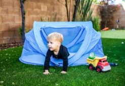Deryan Peuter Luxe Campingbedje – Inclusief Zelfopblaasbare Matras - Blue -Winkel voor babyproducten 1200x830 35