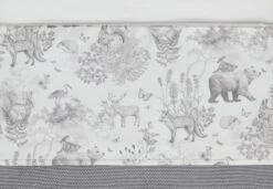 Jollein Baby Laken Wieg 75x100cm Pimpelmees - Forest Animals